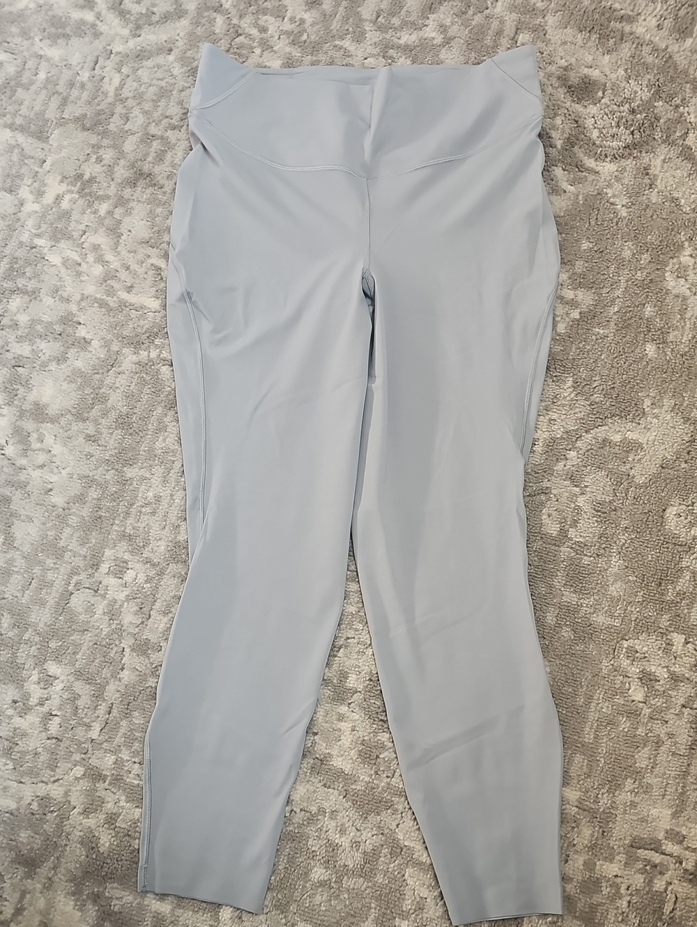 Lululemon Base Pace Leggings 25" Grey Size 12 EUC